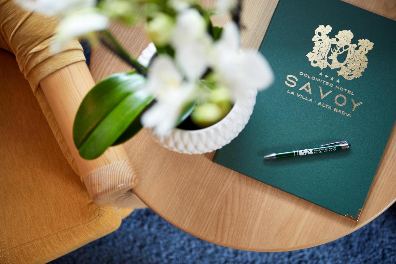 Dolomites Wellness Hotel Savoy La Villa  Ngoại thất bức ảnh